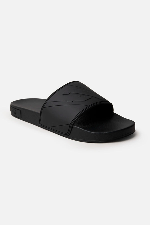 SANDALIAS TIPO PALA COLOR NEGRO