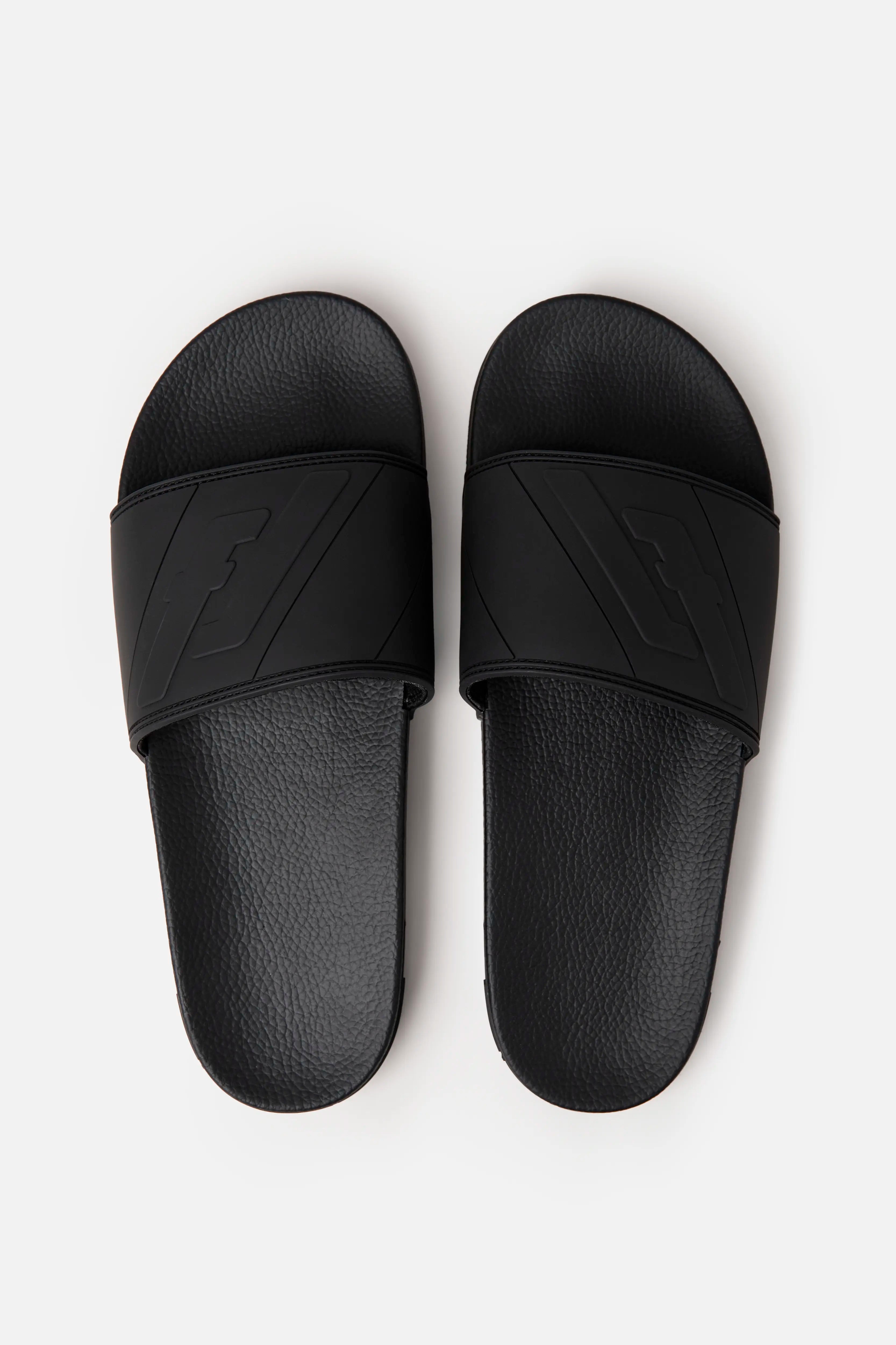 SANDALIAS TIPO PALA COLOR NEGRO