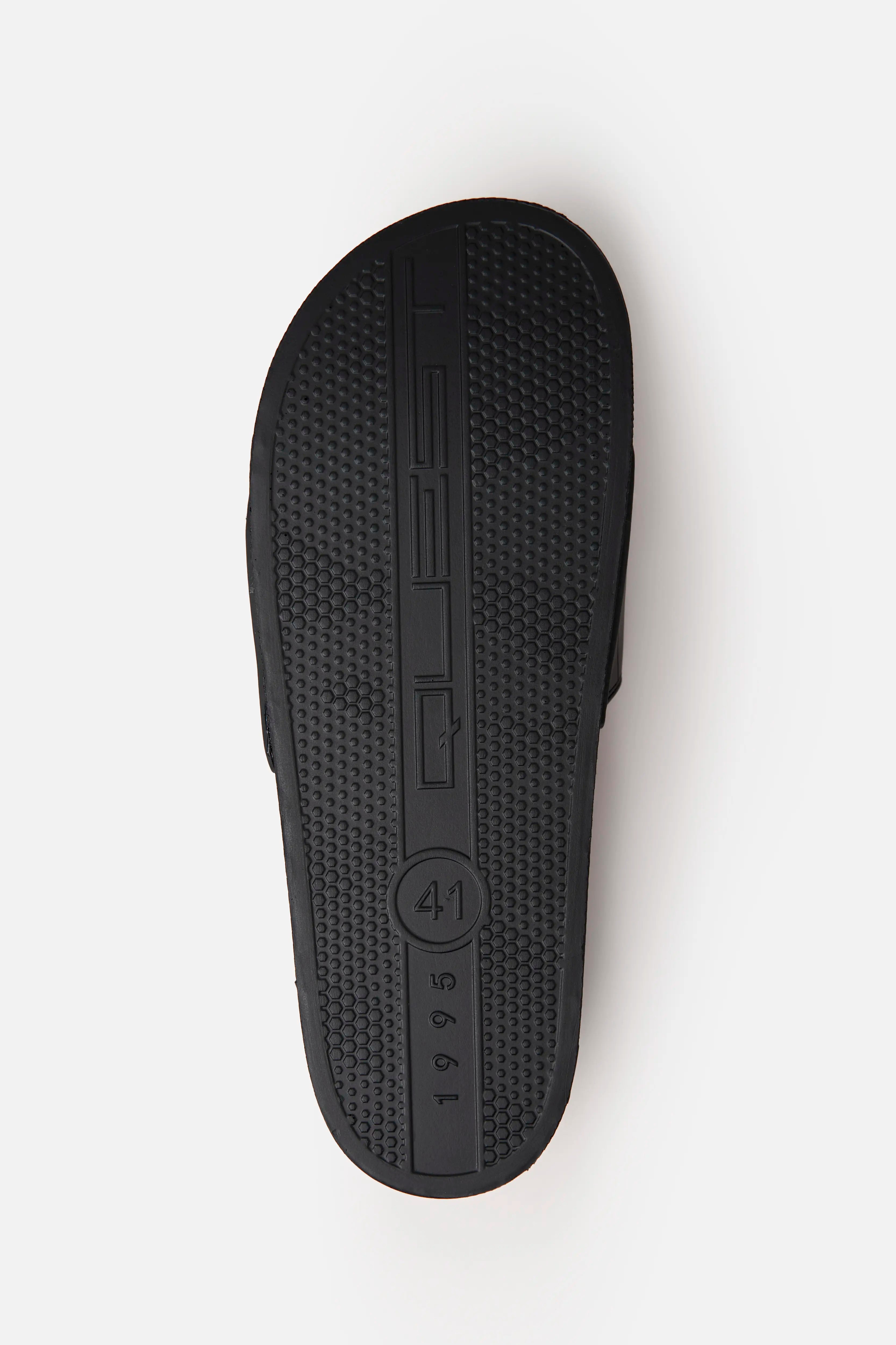 SANDALIAS TIPO PALA COLOR NEGRO