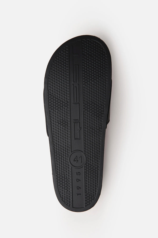 SANDALIAS TIPO PALA COLOR NEGRO