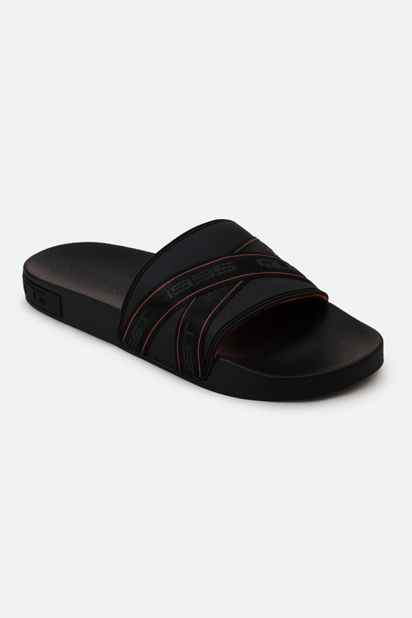 SANDALIAS TIPO PALA COLOR NEGRO
