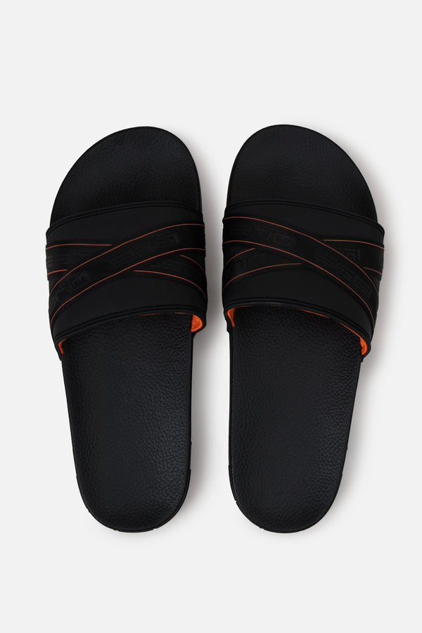 SANDALIAS TIPO PALA COLOR NEGRO