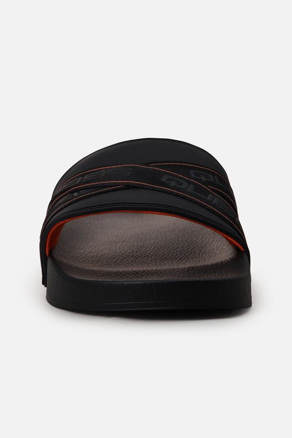 SANDALIAS TIPO PALA COLOR NEGRO