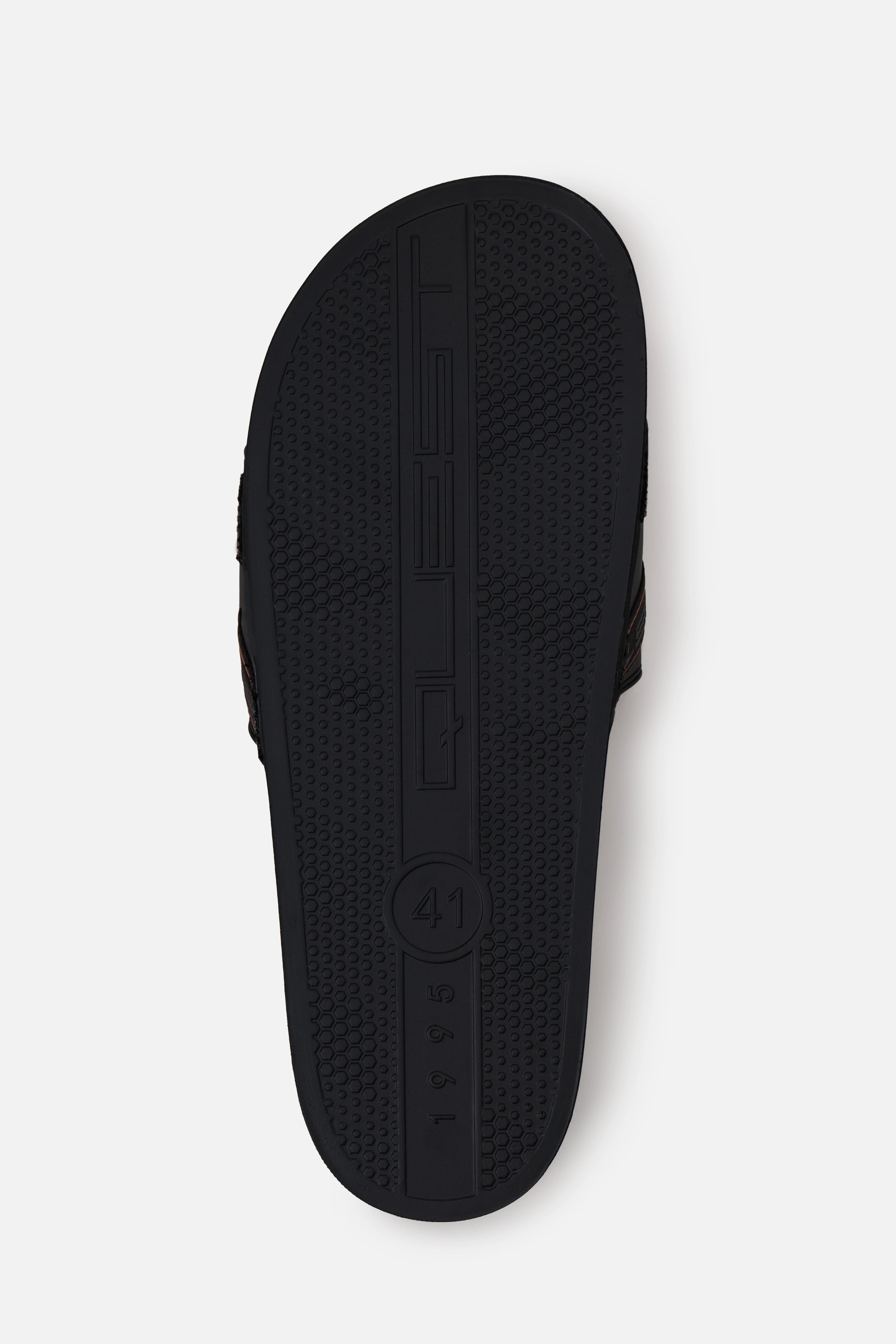 SANDALIAS TIPO PALA COLOR NEGRO