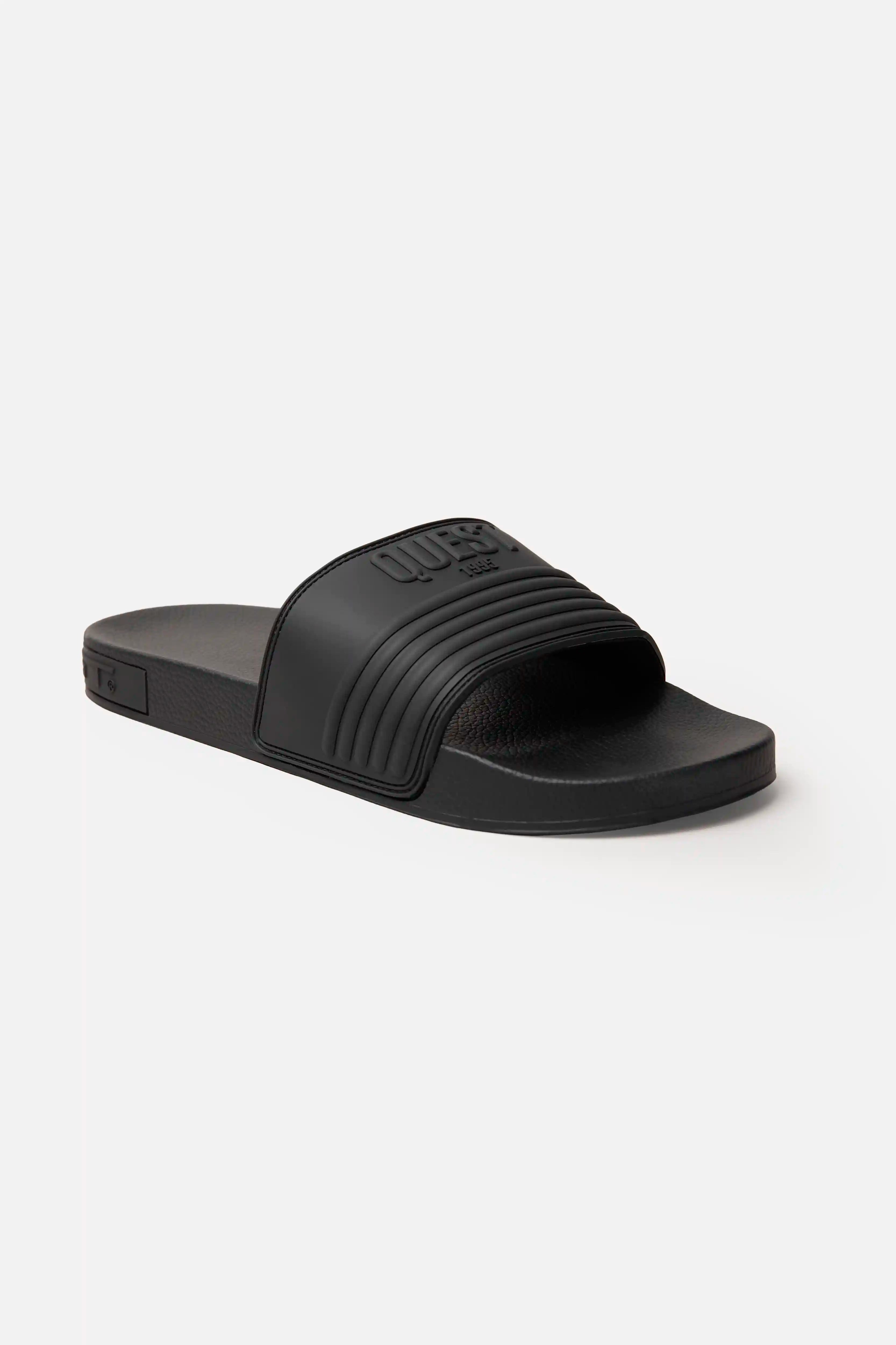 SANDALIAS TIPO PALA COLOR NEGRO