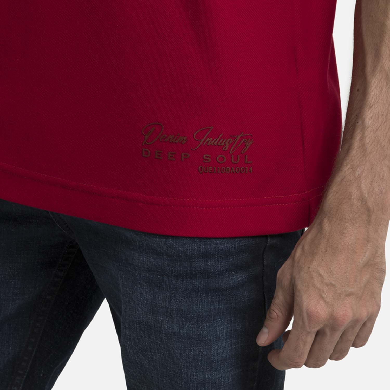 POLO MANGA CORTA COLOR ROJO