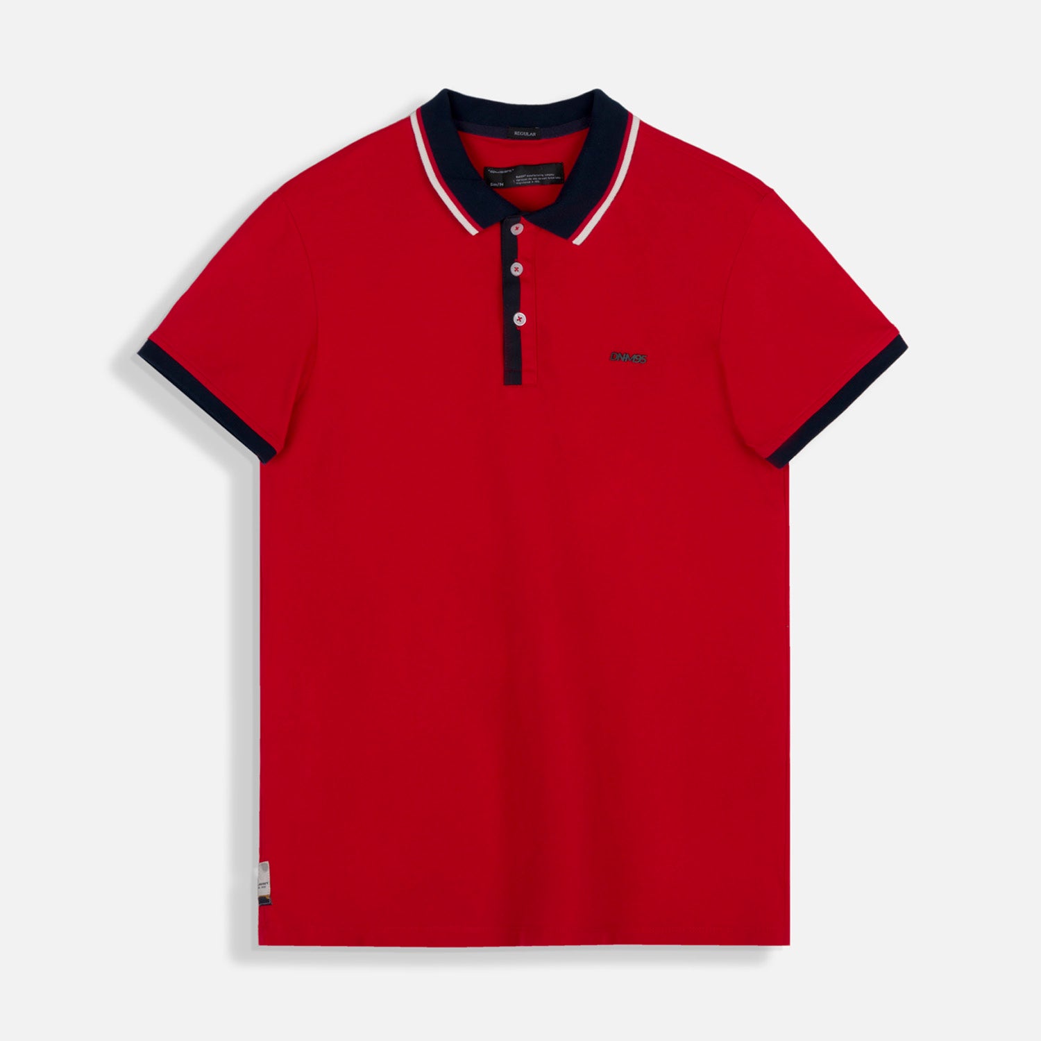 POLO MANGA CORTA COLOR ROJO