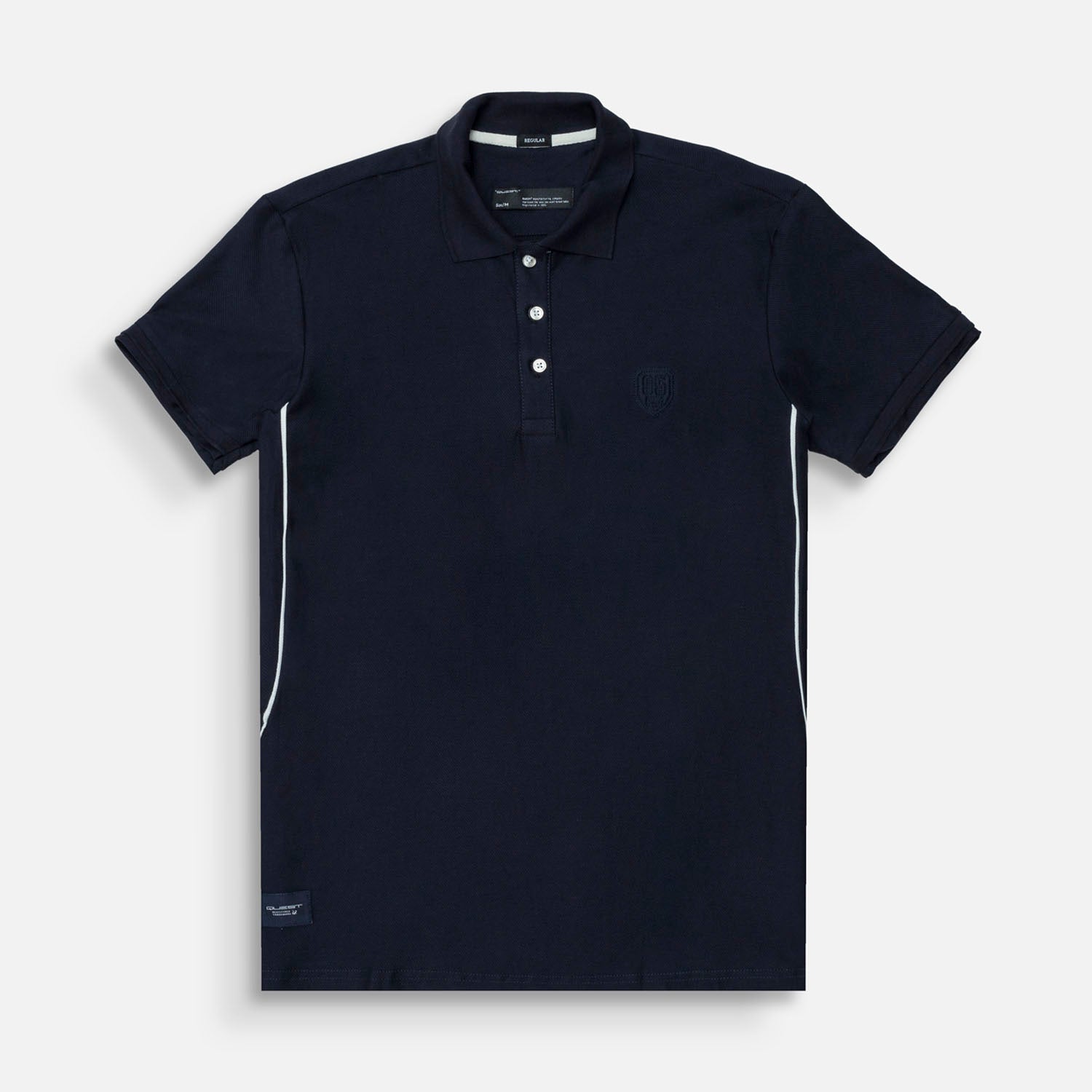 POLO MANGA CORTA COLOR AZUL OSCURO