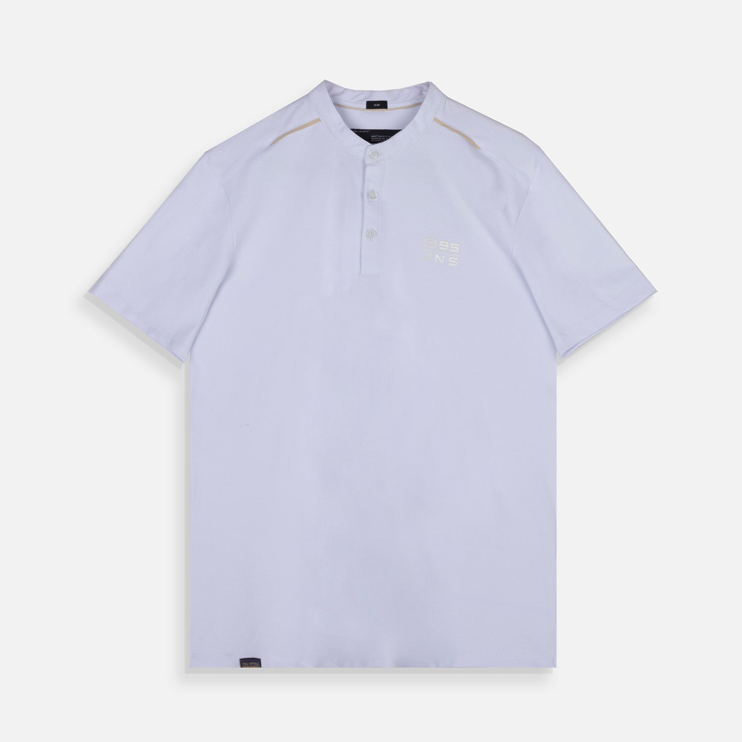 POLO MANGA CORTA COLOR BLANCO BLANCO