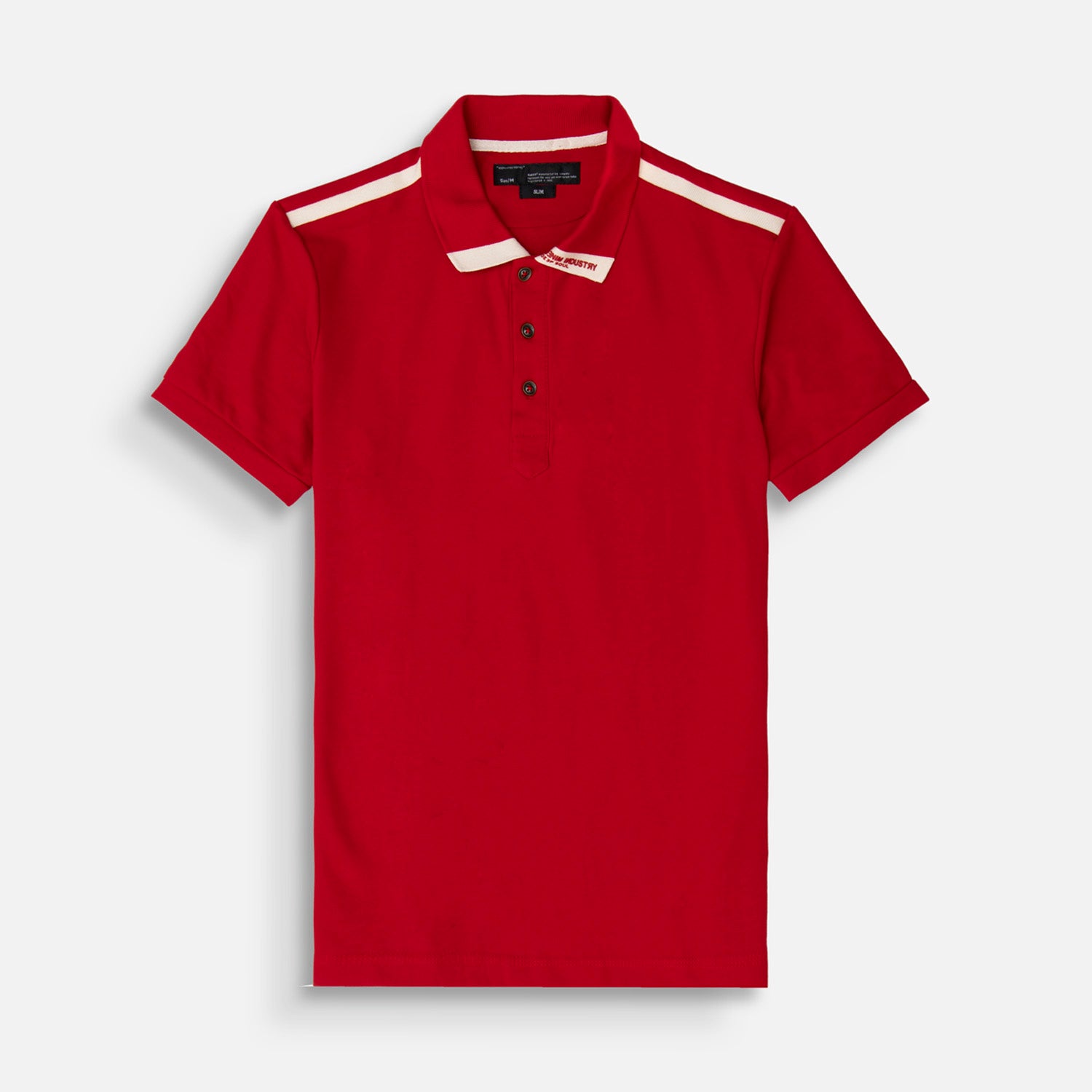 POLO MANGA CORTA COLOR ROJO