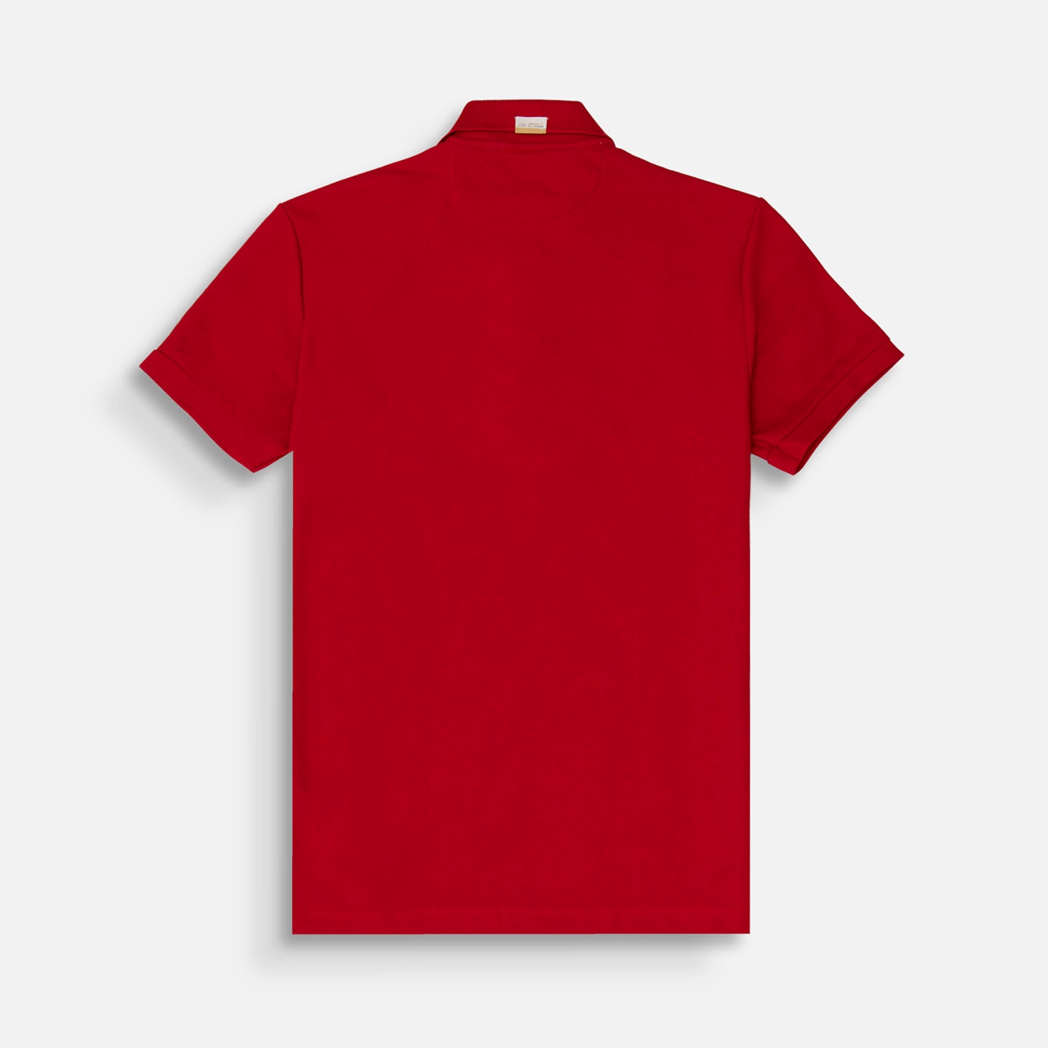 POLO MANGA CORTA COLOR ROJO