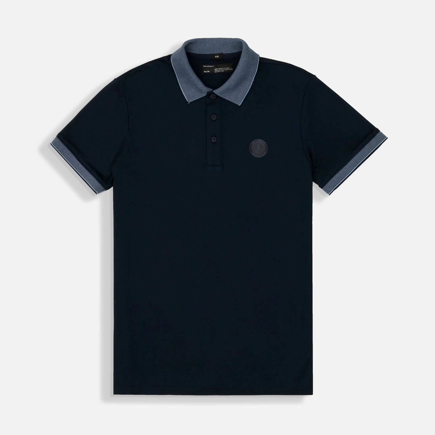 POLO MANGA CORTA COLOR AZUL OSCURO