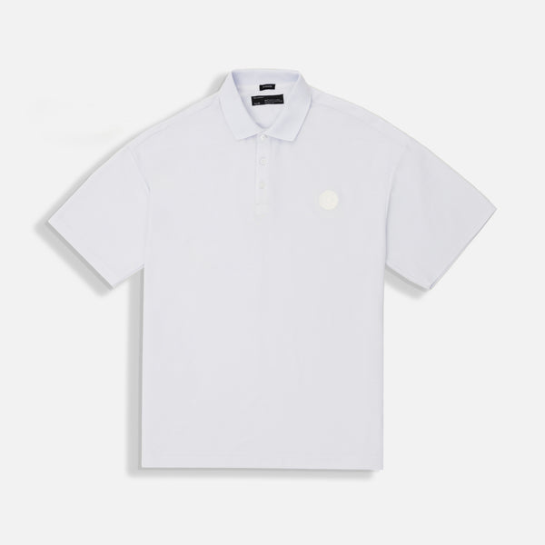 POLO MANGA LARGA COLOR BLANCO BLANCO