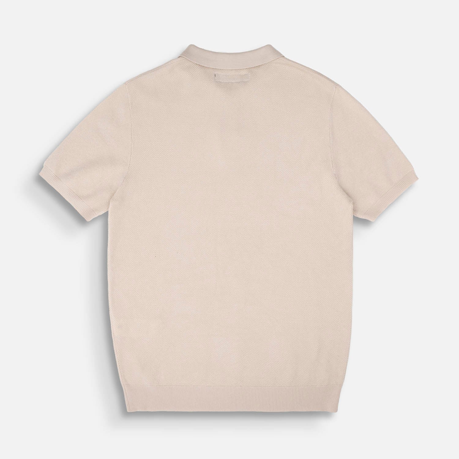 POLO MANGA CORTA COLOR BEIGE