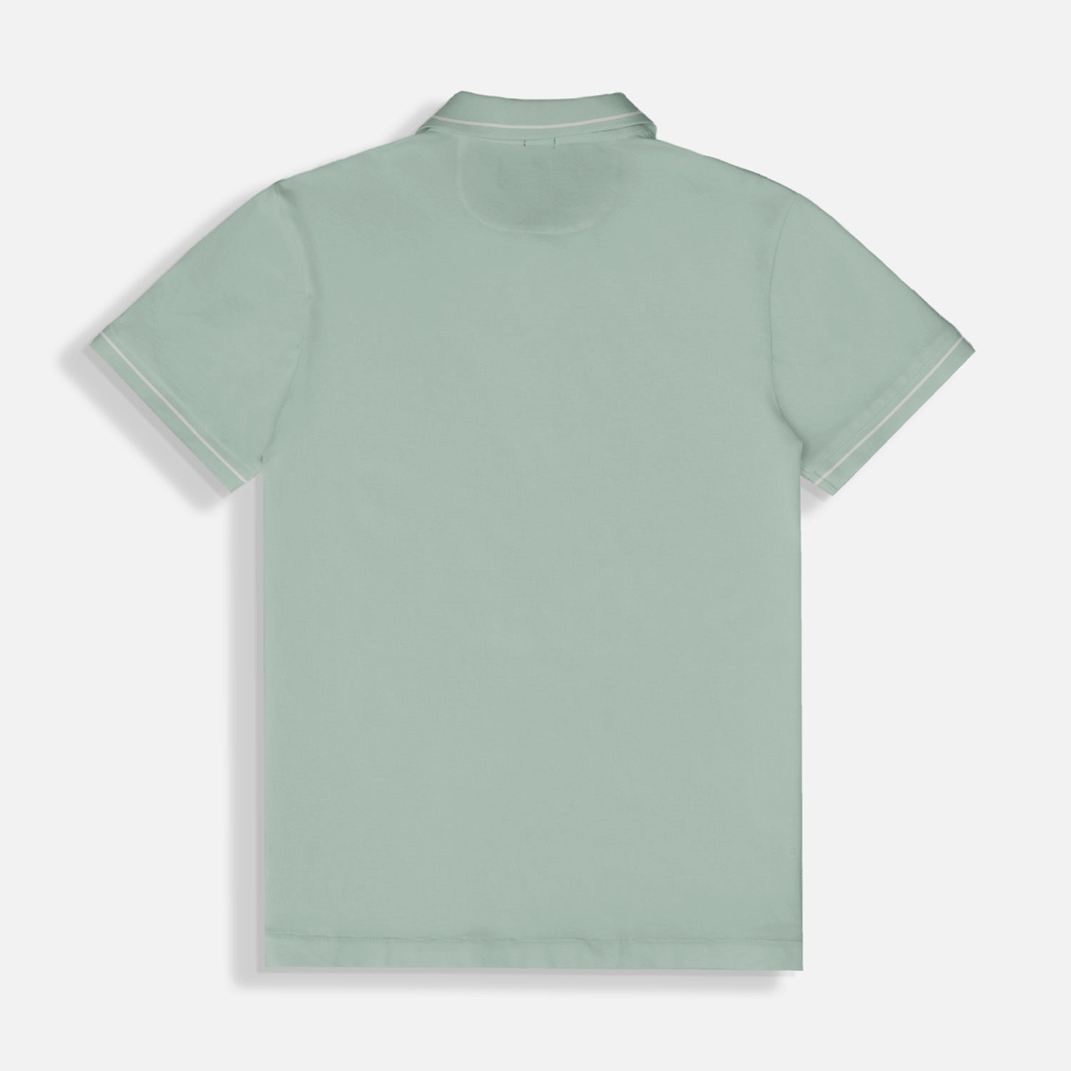 POLO MANGA CORTA COLOR VERDE MENTA EMPOLVADO