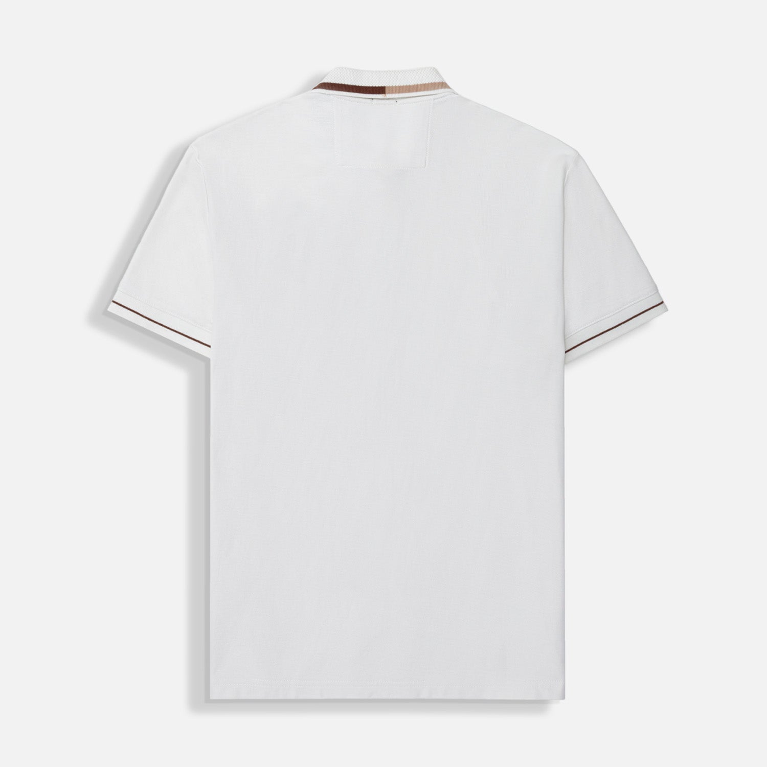 POLO MANGA CORTA COLOR IVORY