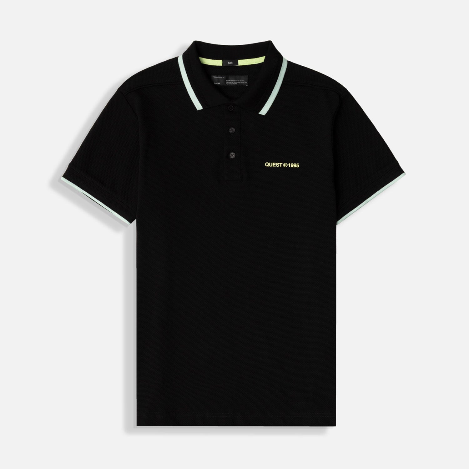 POLO MANGA CORTA COLOR NEGRO