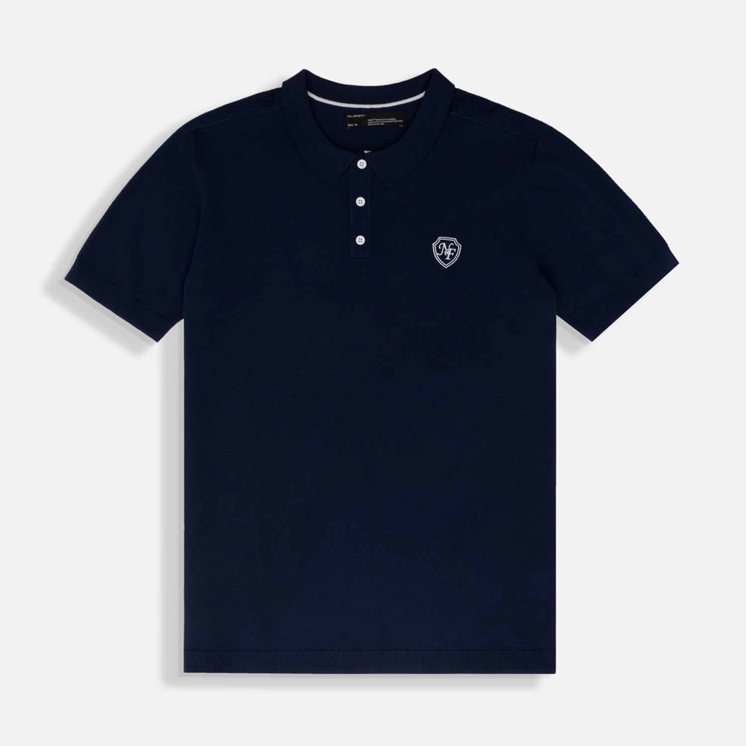 POLO MANGA CORTA COLOR AZUL OSCURO