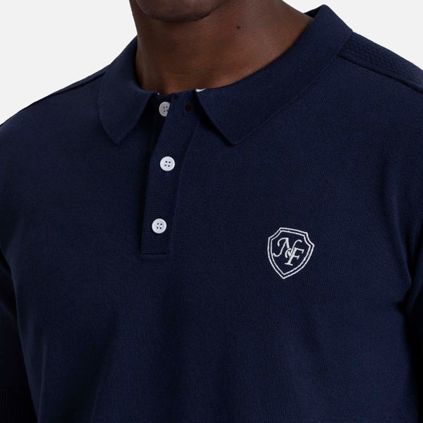 POLO MANGA CORTA COLOR AZUL OSCURO