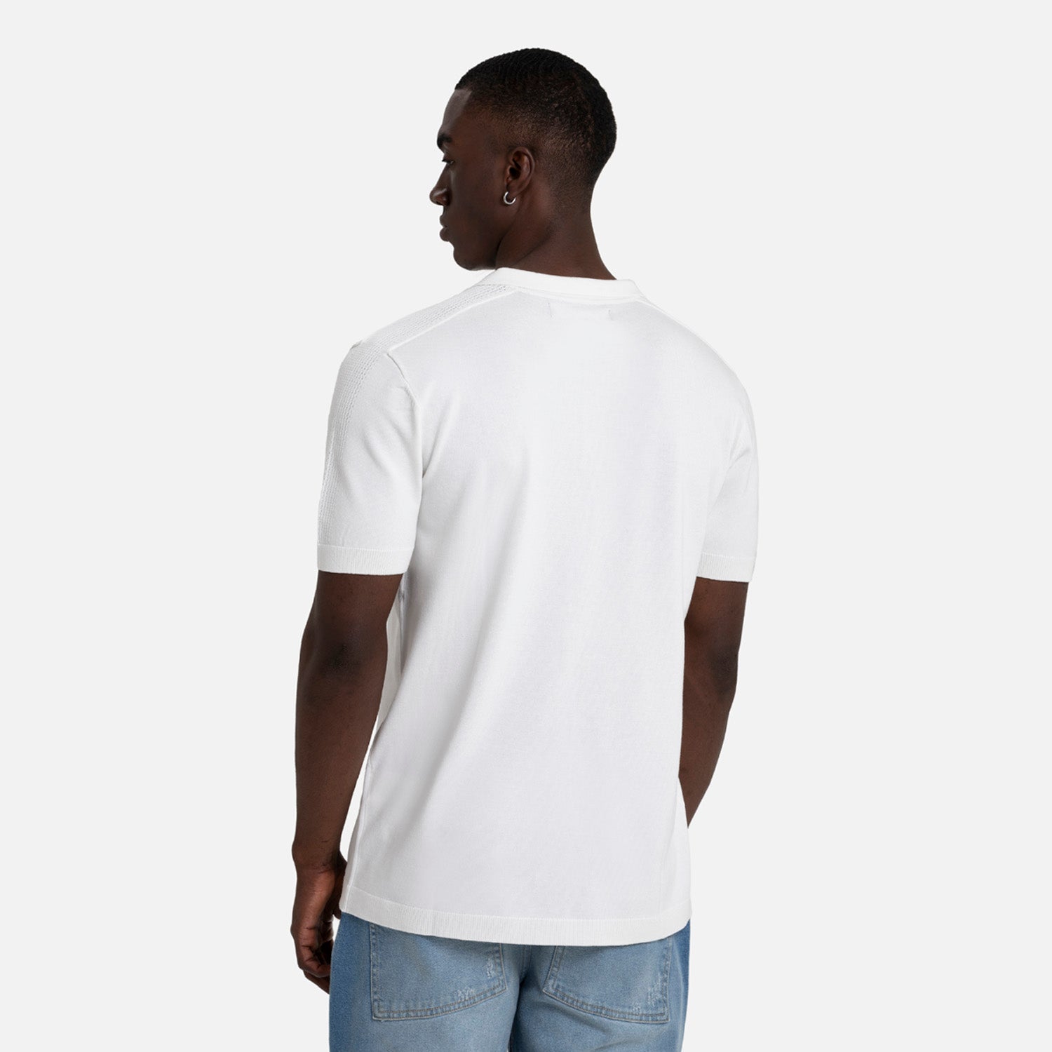 POLO MANGA CORTA COLOR IVORY