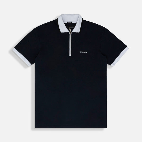POLO MANGA CORTA COLOR AZUL OSCURO