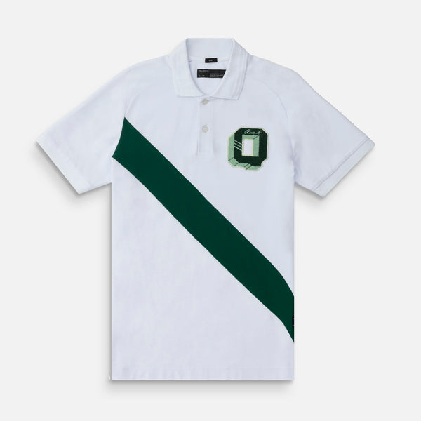 POLO MANGA CORTA COLOR BLANCO OPTICO