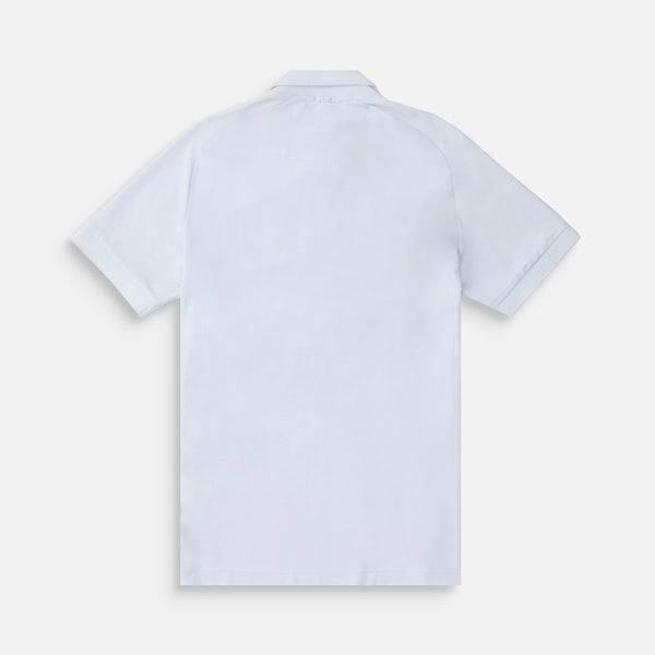 POLO MANGA CORTA COLOR BLANCO OPTICO