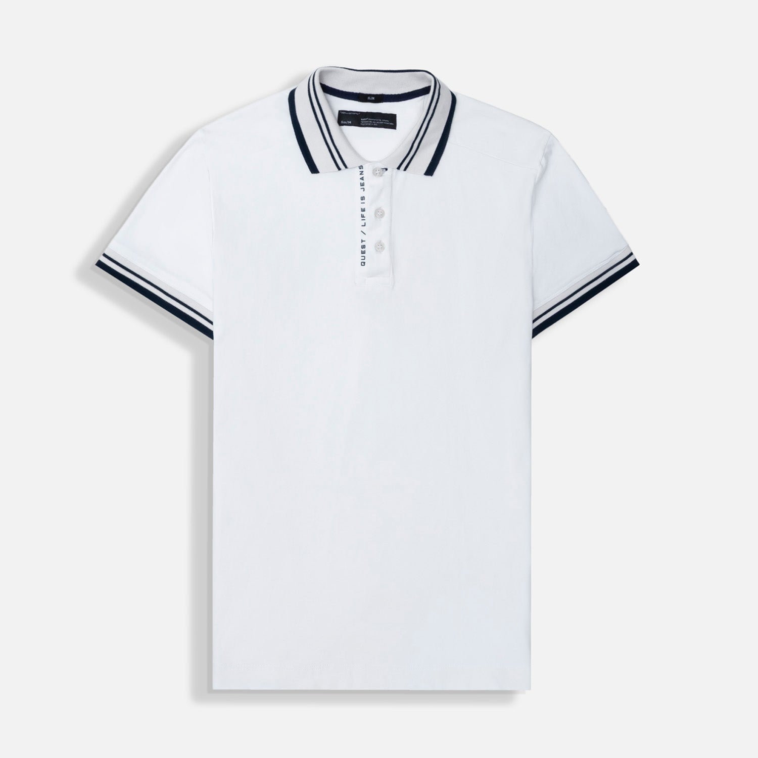 POLO MANGA CORTA COLOR IVORY
