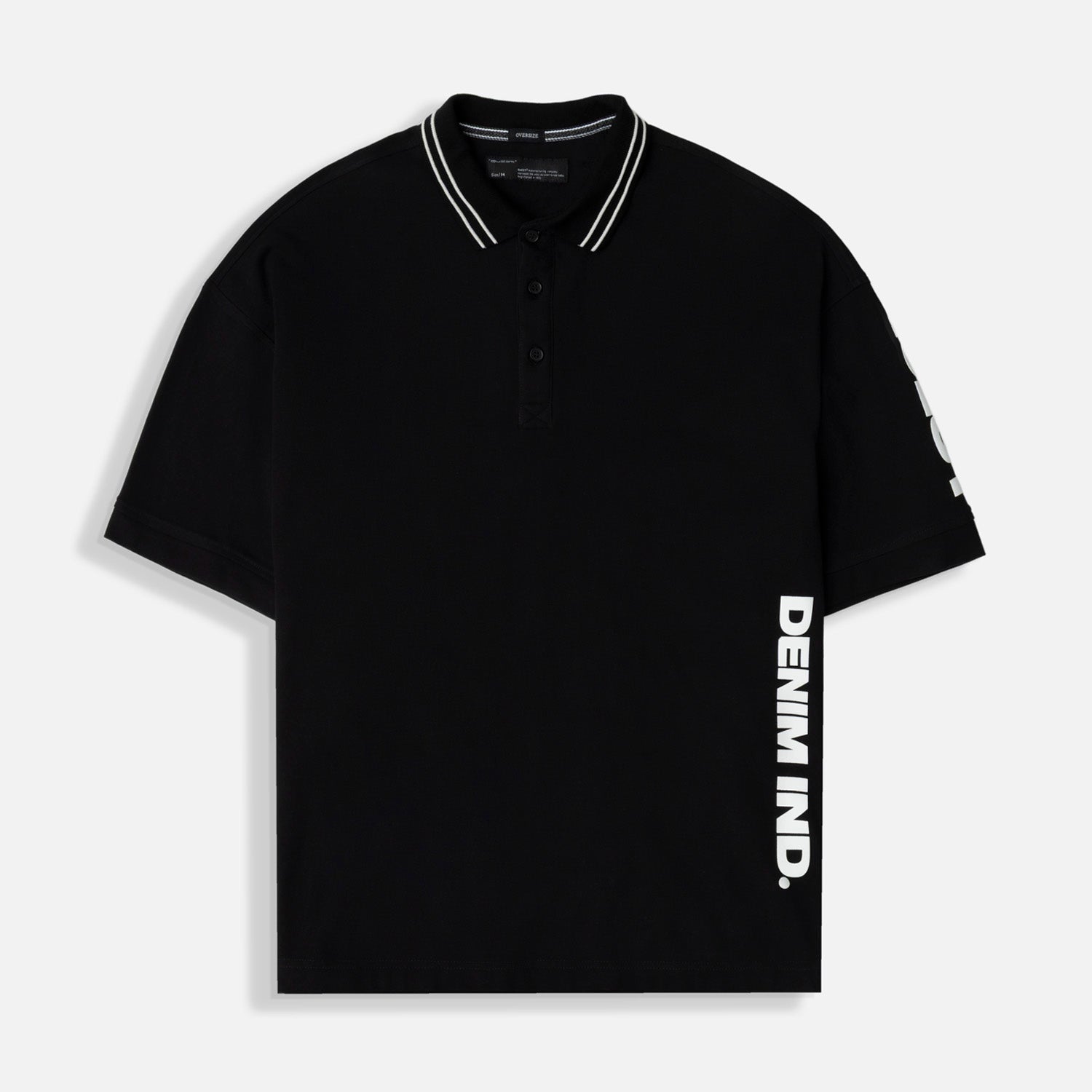 POLO MANGA CORTA COLOR NEGRO