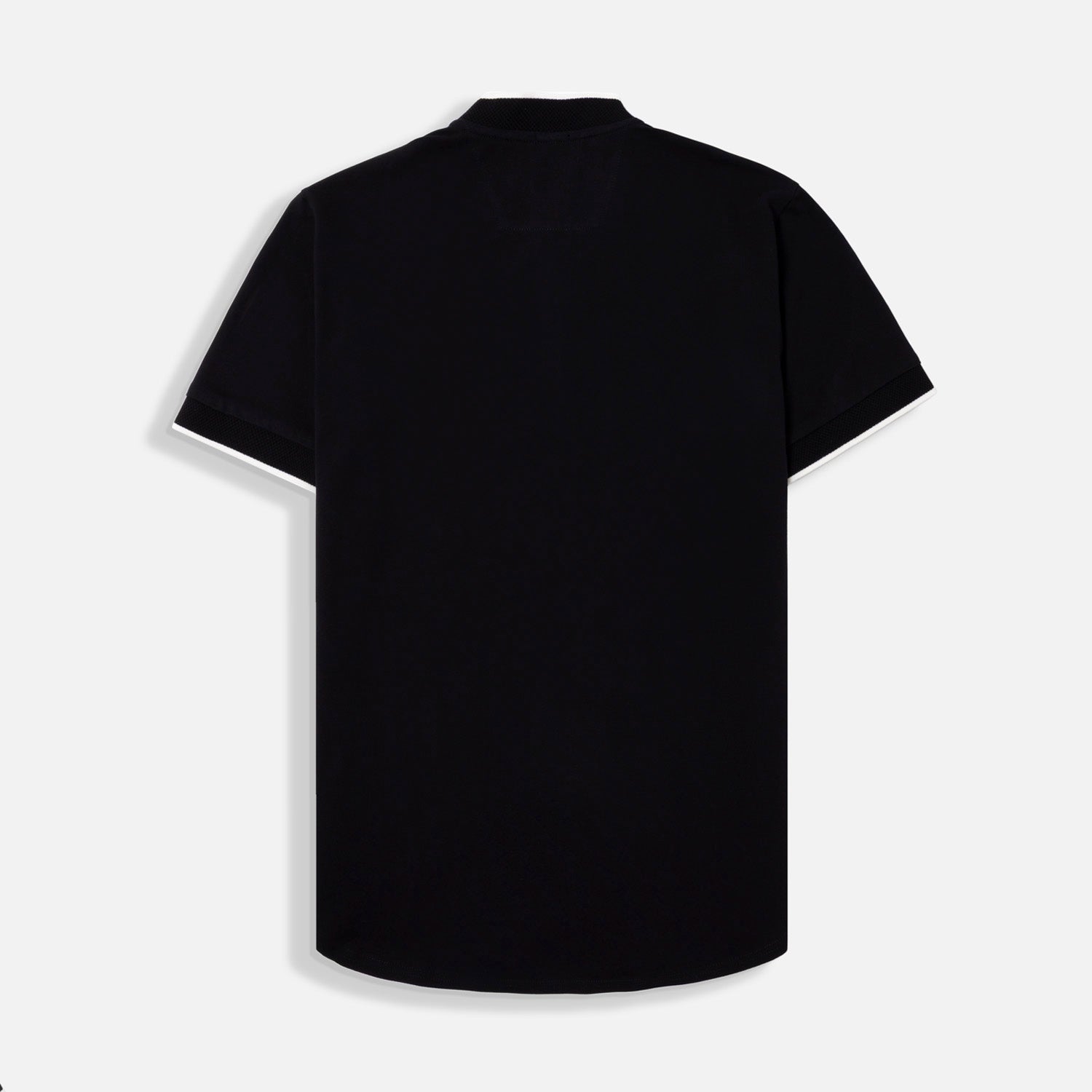 POLO MANGA CORTA COLOR NEGRO