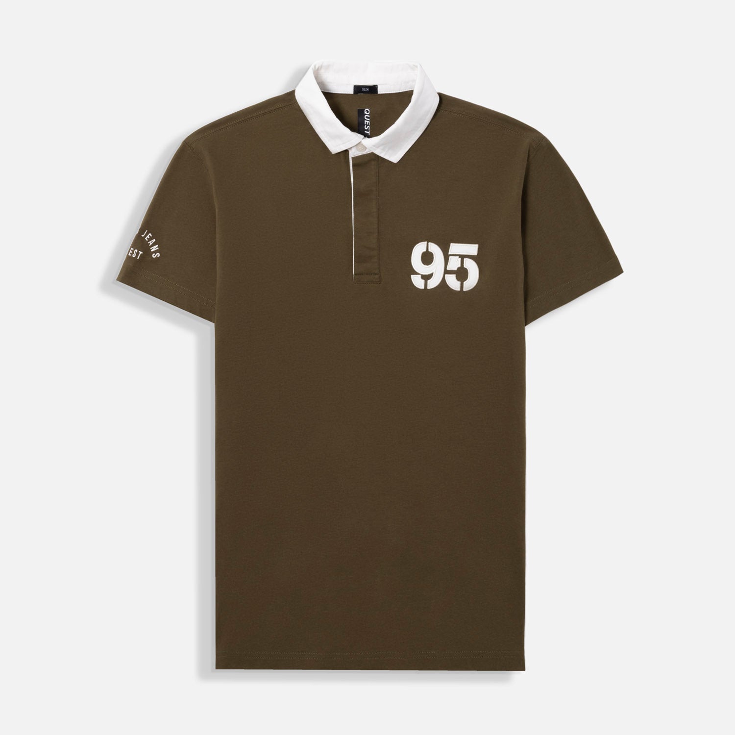 POLO MANGA CORTA COLOR DARK OLIVA
