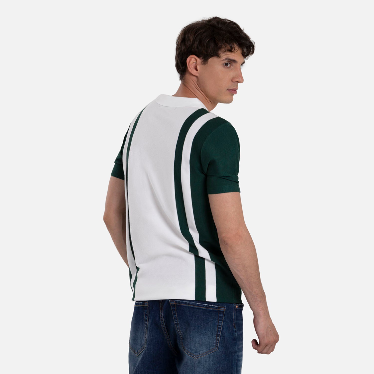 POLO MANGA CORTA COLOR IVORY