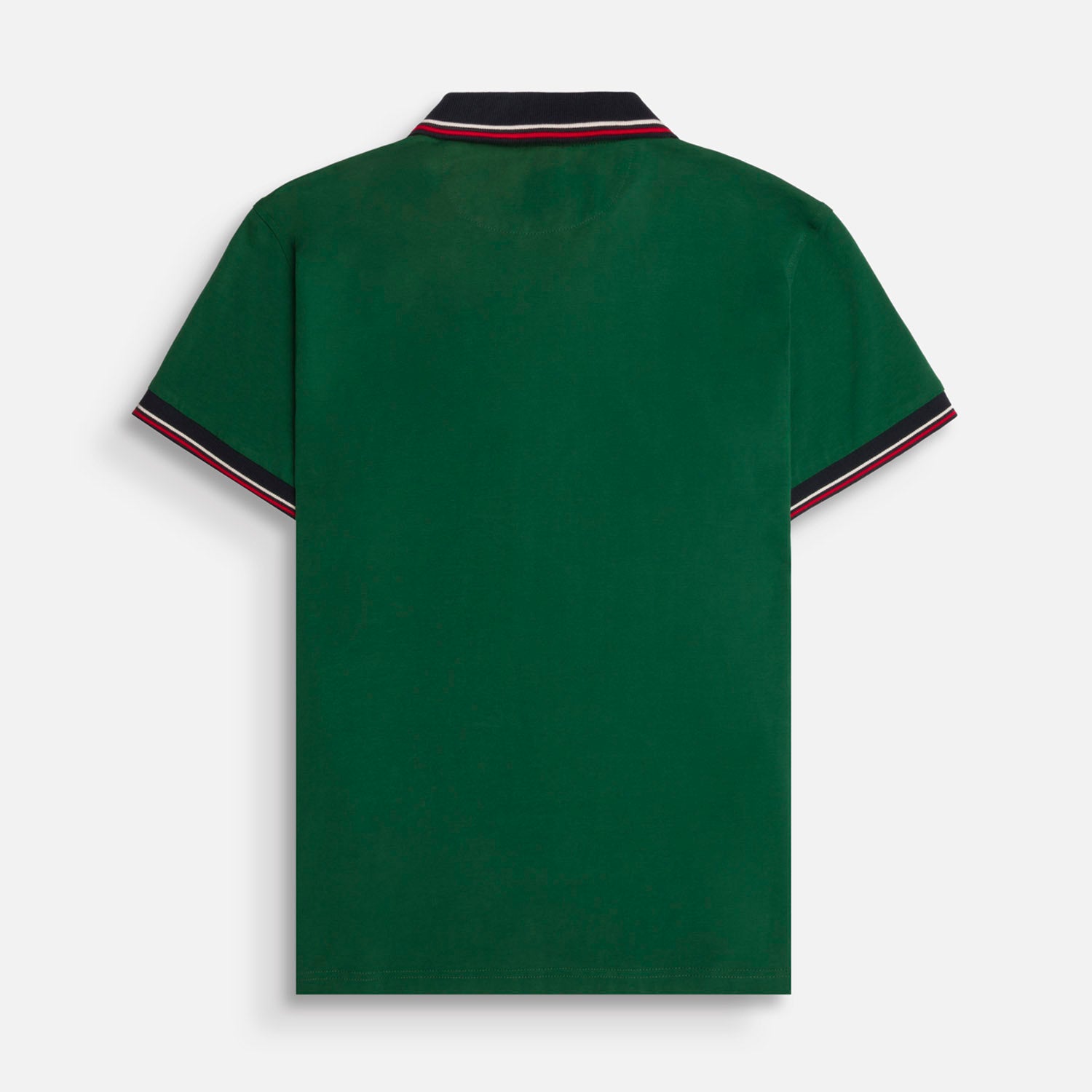 POLO MANGA CORTA COLOR VERDE PRADERA
