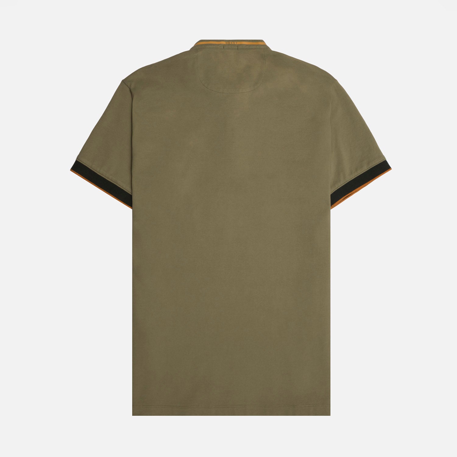 POLO MANGA CORTA COLOR VERDE OLIVA MEDIO