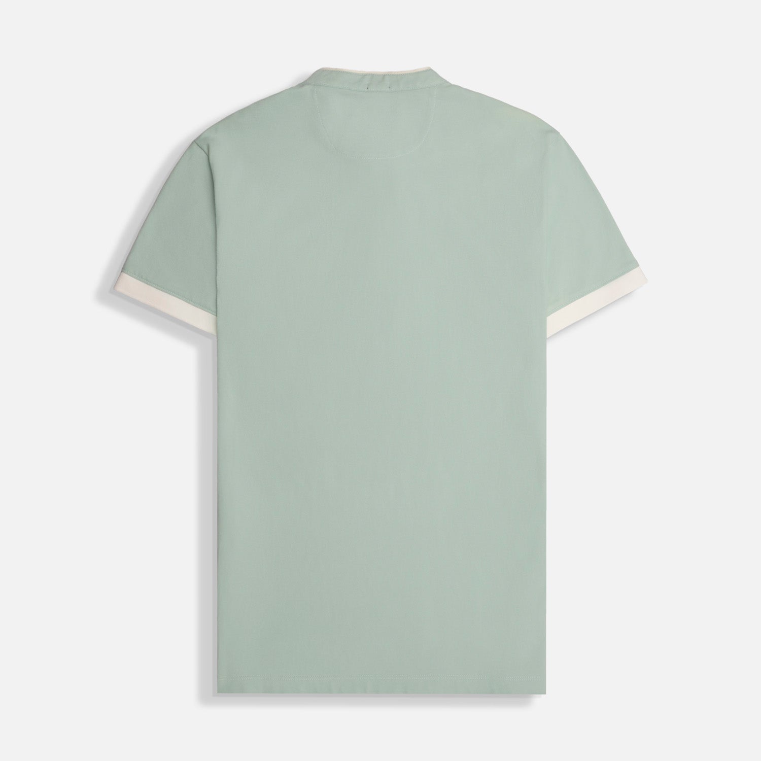 POLO MANGA CORTA COLOR VERDE MENTA EMPOLVADO