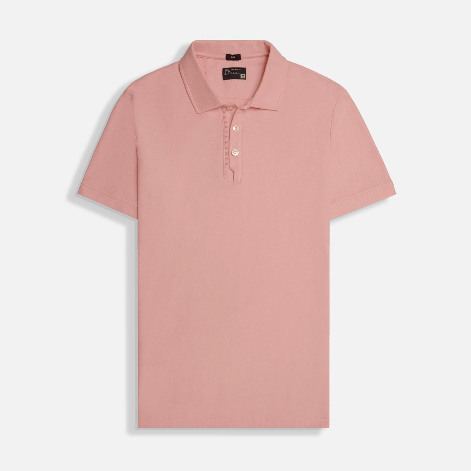 POLO MANGA CORTA COLOR ROSADO EMPOLVADO