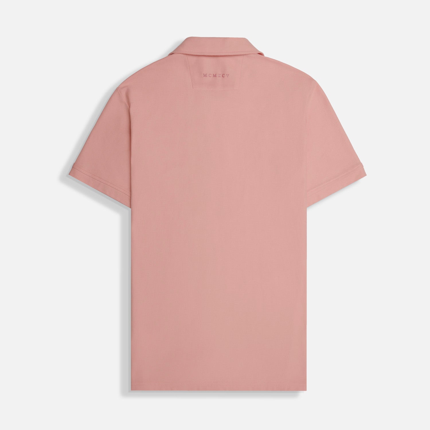 POLO MANGA CORTA COLOR ROSADO EMPOLVADO