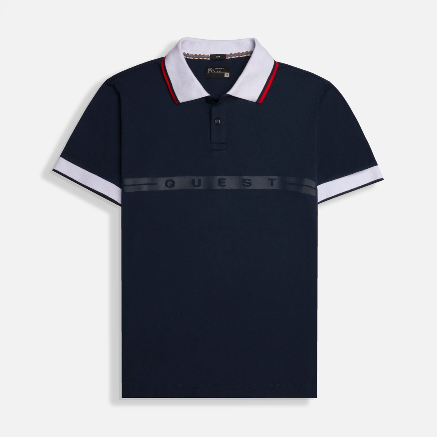 POLO MANGA CORTA COLOR AZUL OSCURO