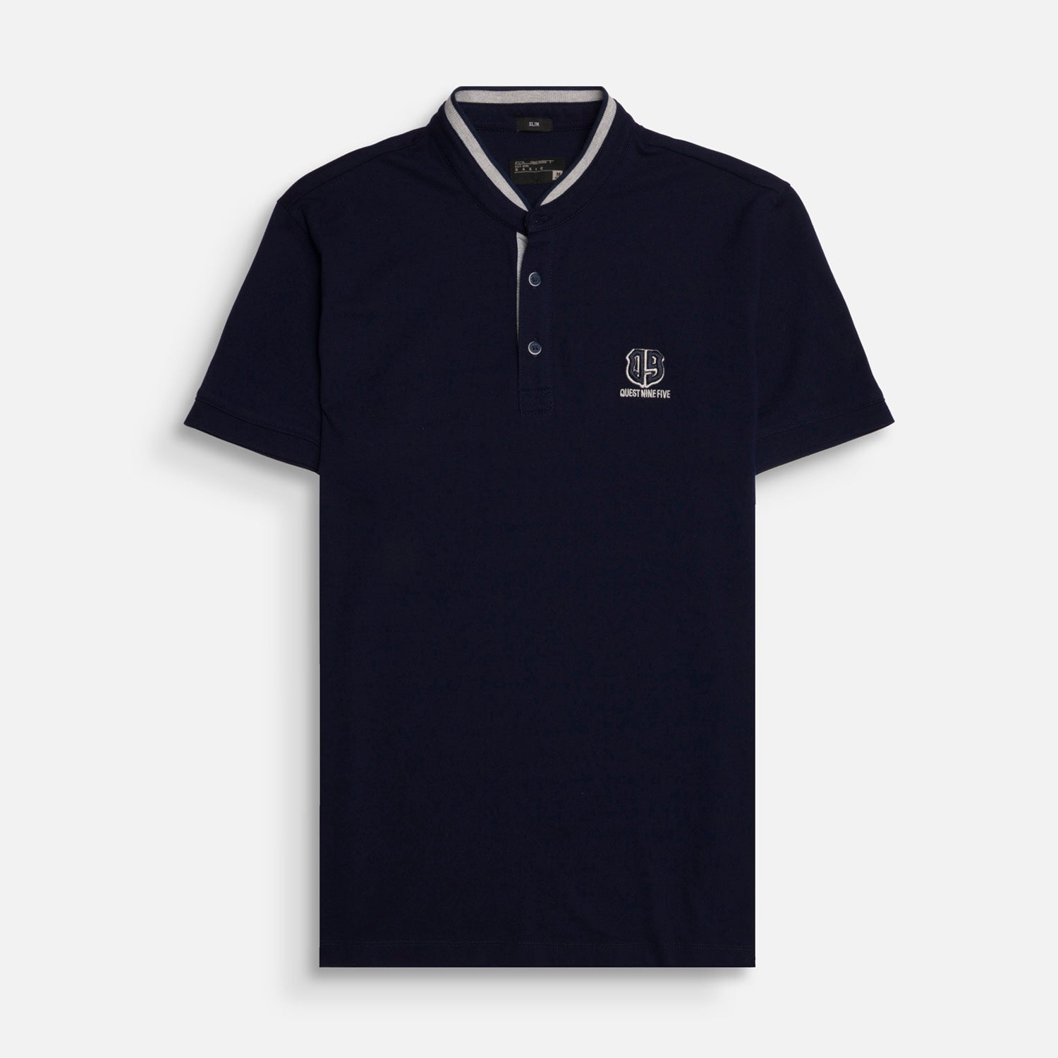 POLO MANGA CORTA COLOR AZUL OSCURO