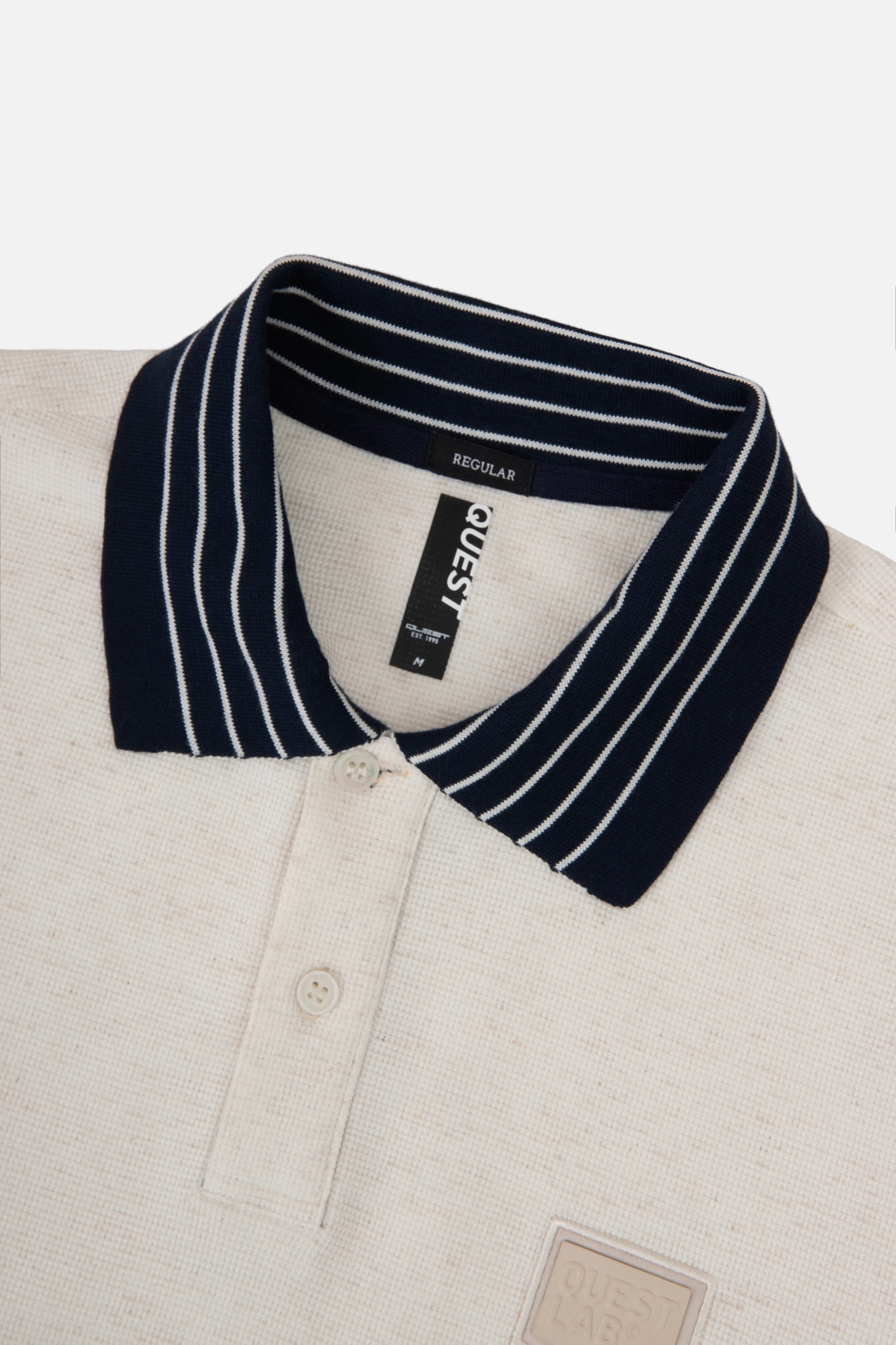 POLO MANGA CORTA COLOR CRUDO