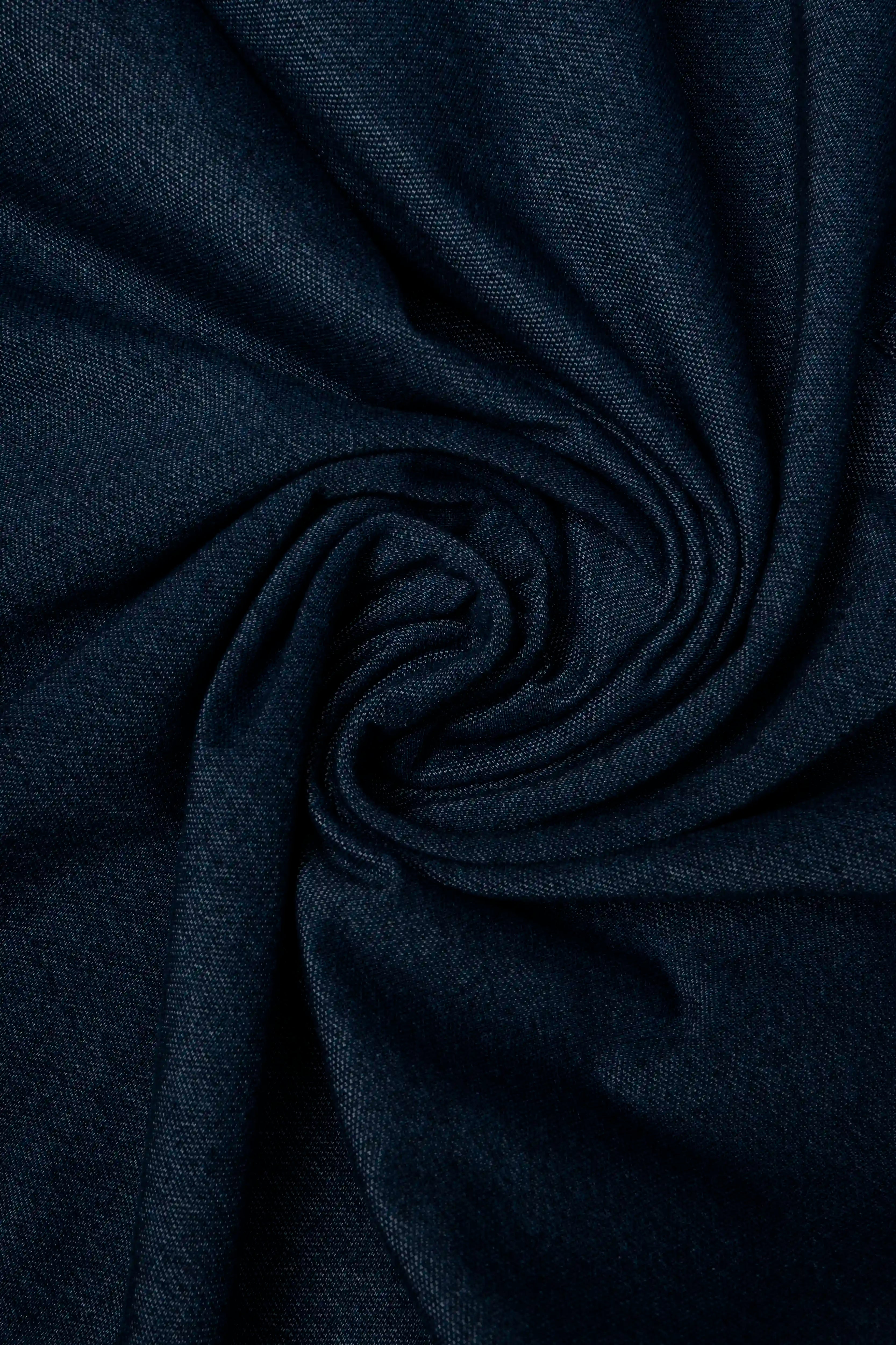 POLO MANGA CORTA COLOR AZUL INDIGO