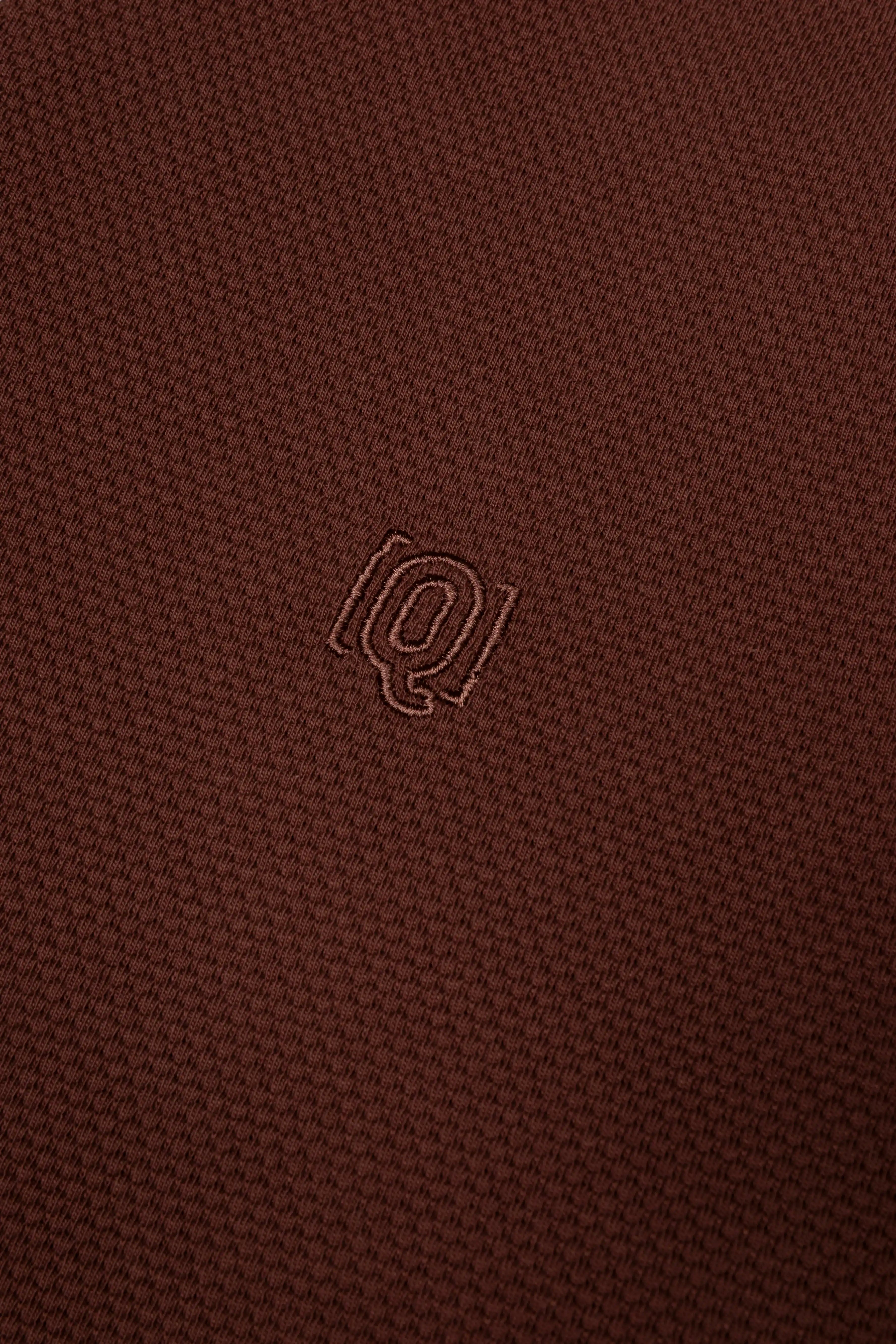 POLO MANGA CORTA COLOR BRUNETTE