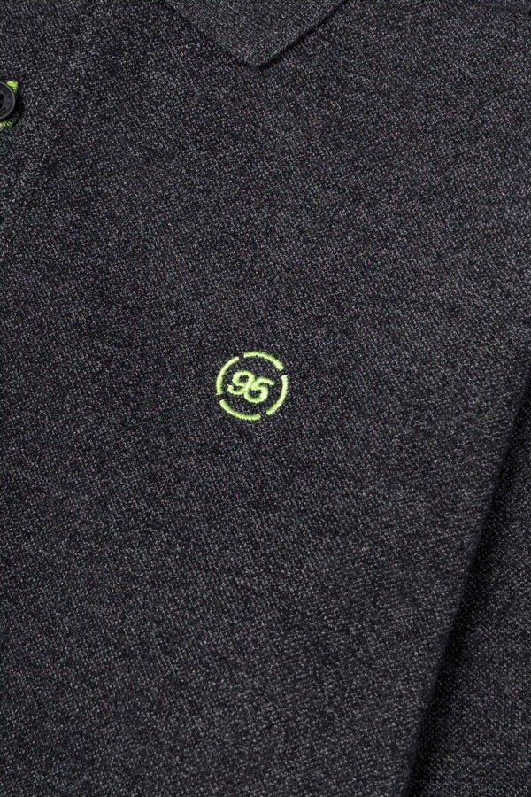 POLO MANGA CORTA COLOR NEGRO