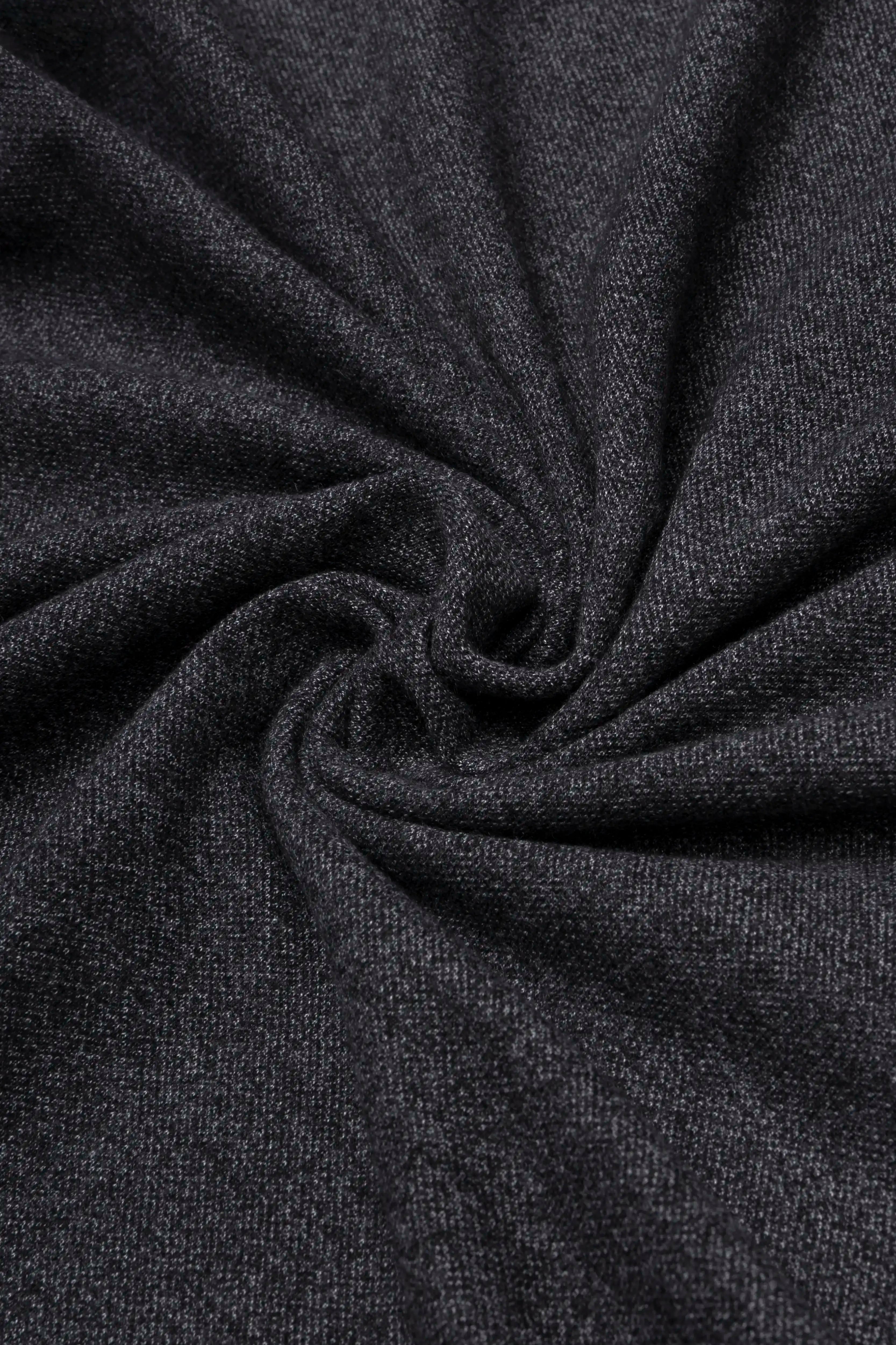 POLO MANGA CORTA COLOR NEGRO