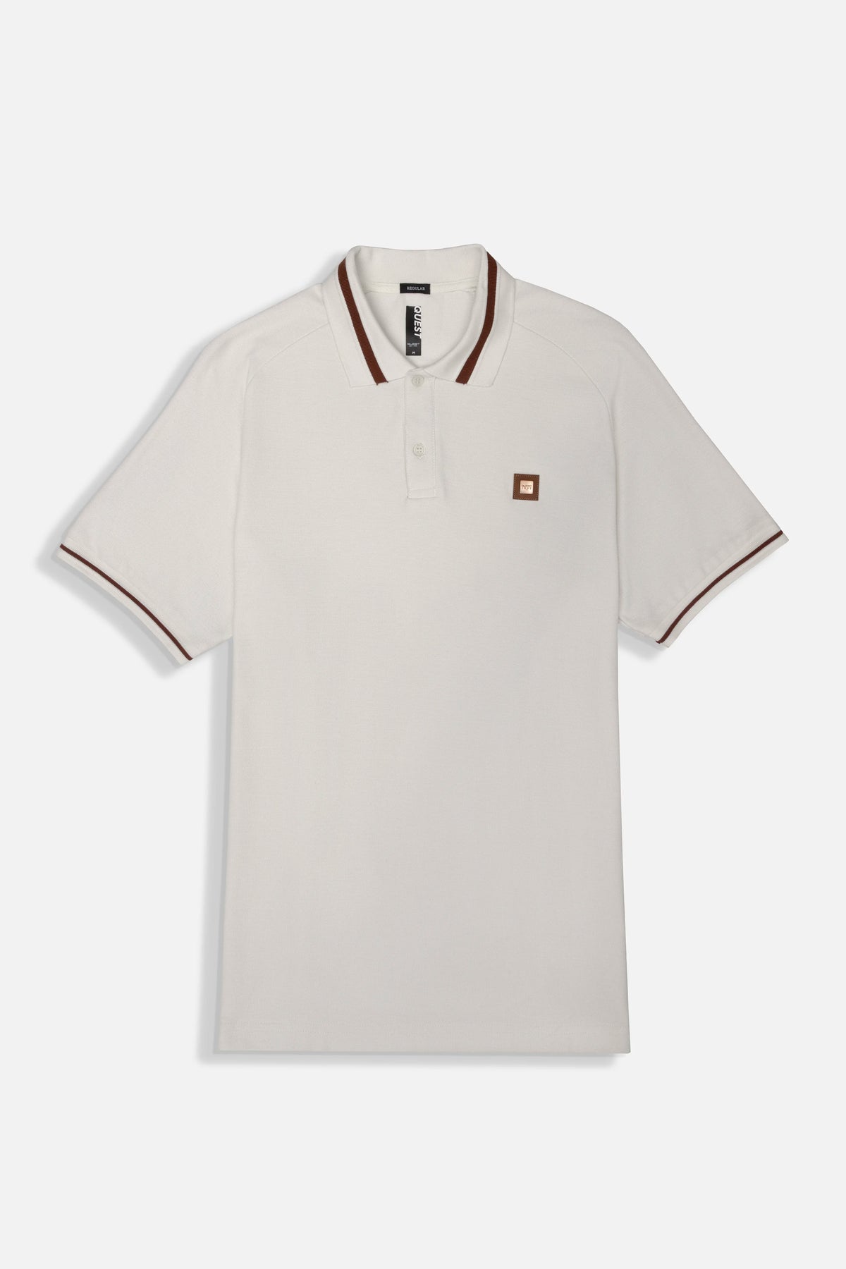 POLO MANGA CORTA COLOR IVORY
