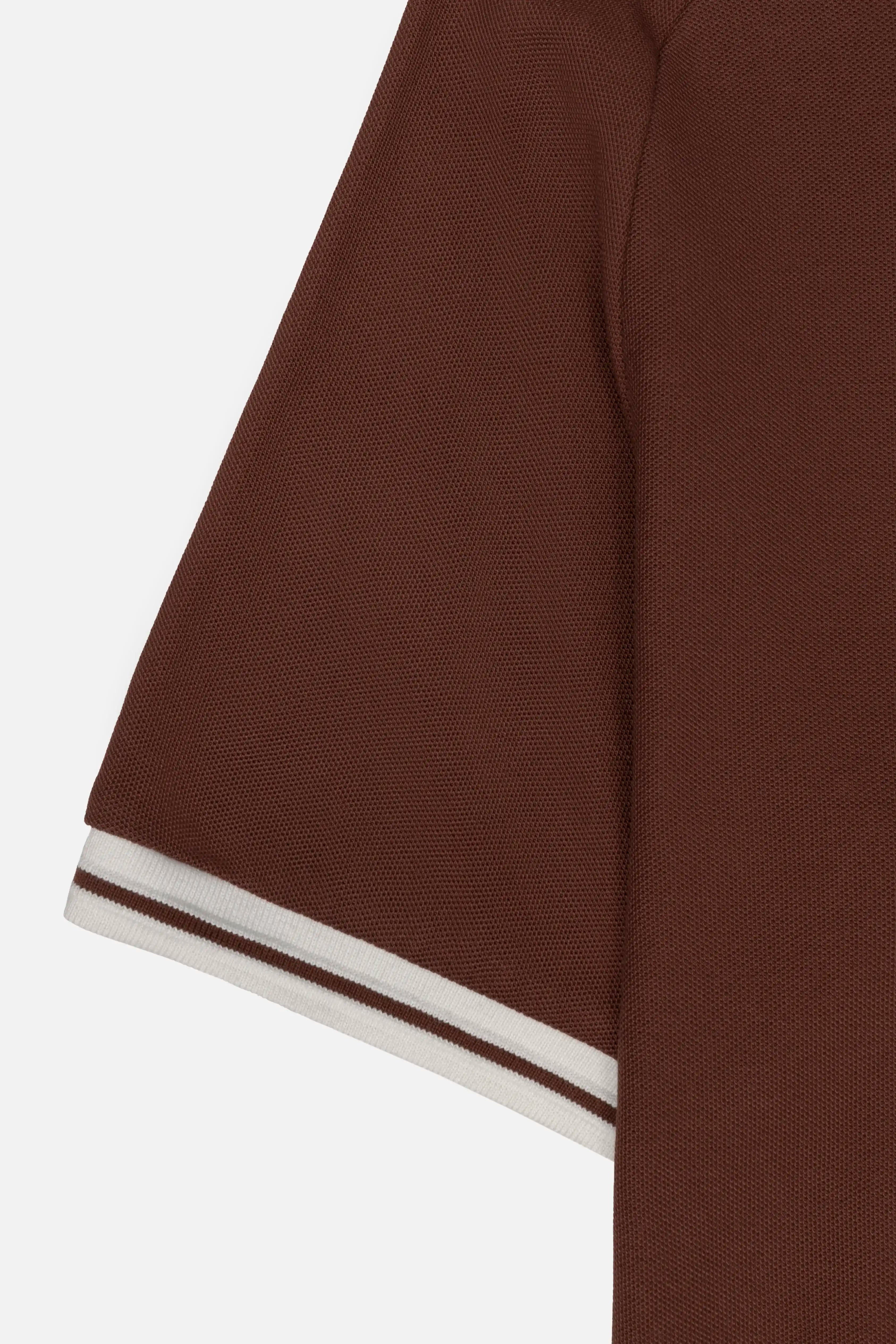 POLO MANGA CORTA COLOR BRUNETTE