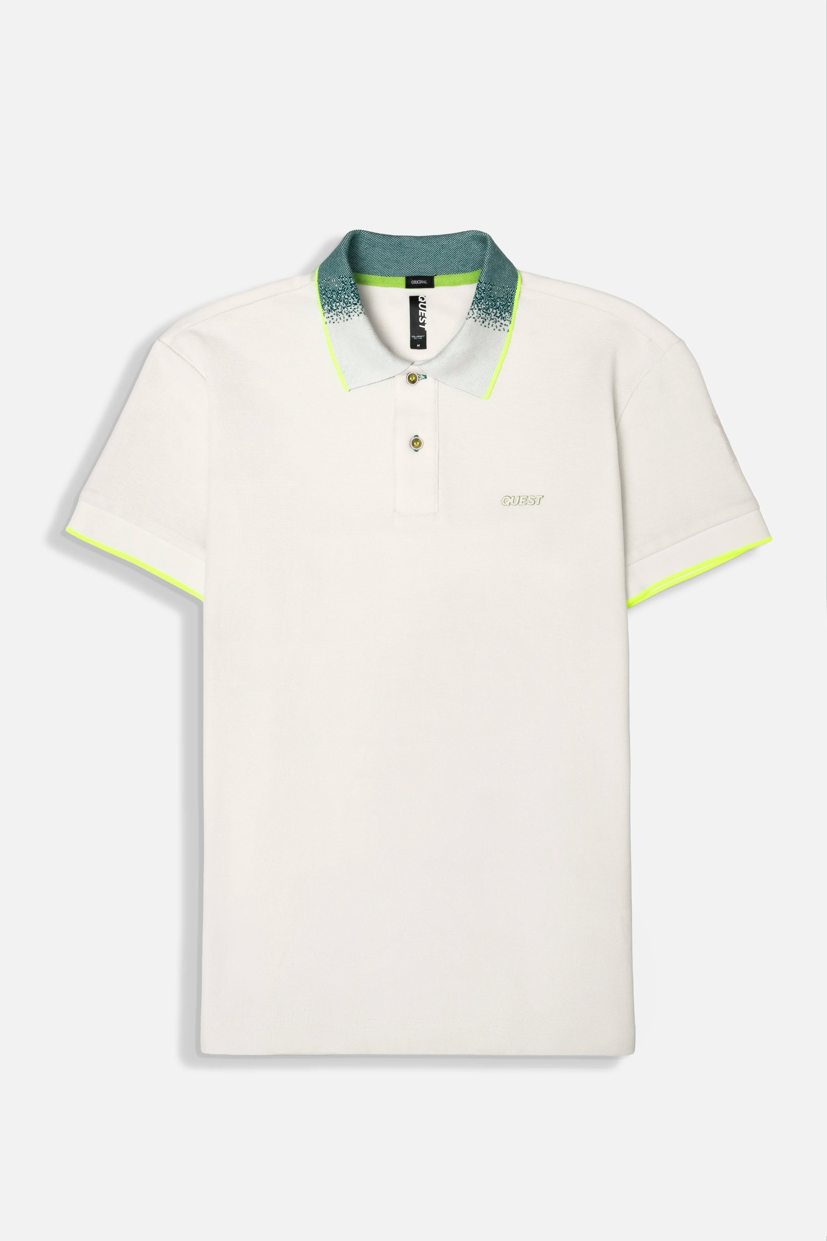 POLO MANGA CORTA COLOR IVORY