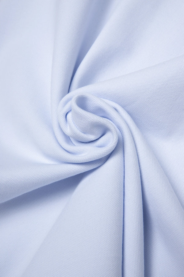 POLO MANGA CORTA COLOR BLANCO OPTICO