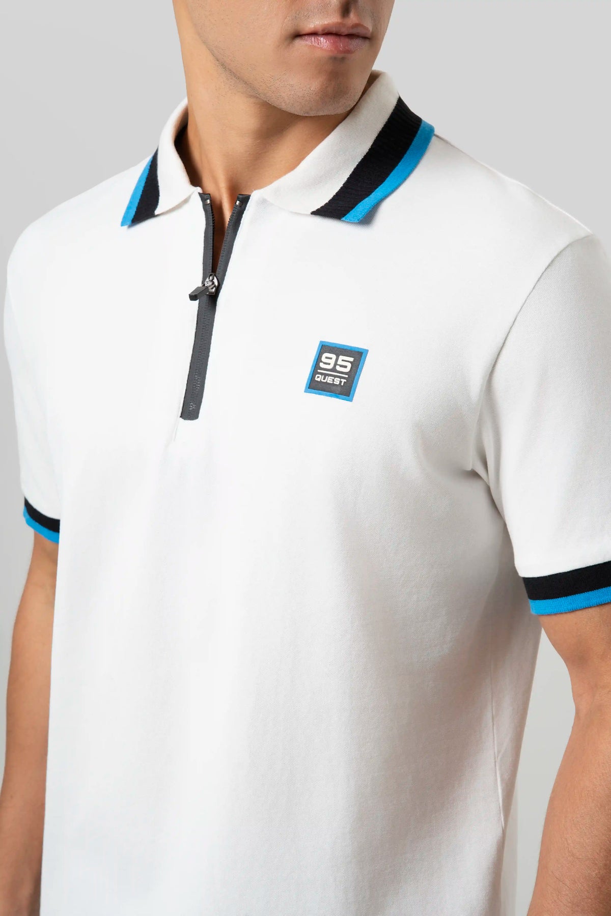 POLO MANGA CORTA COLOR IVORY