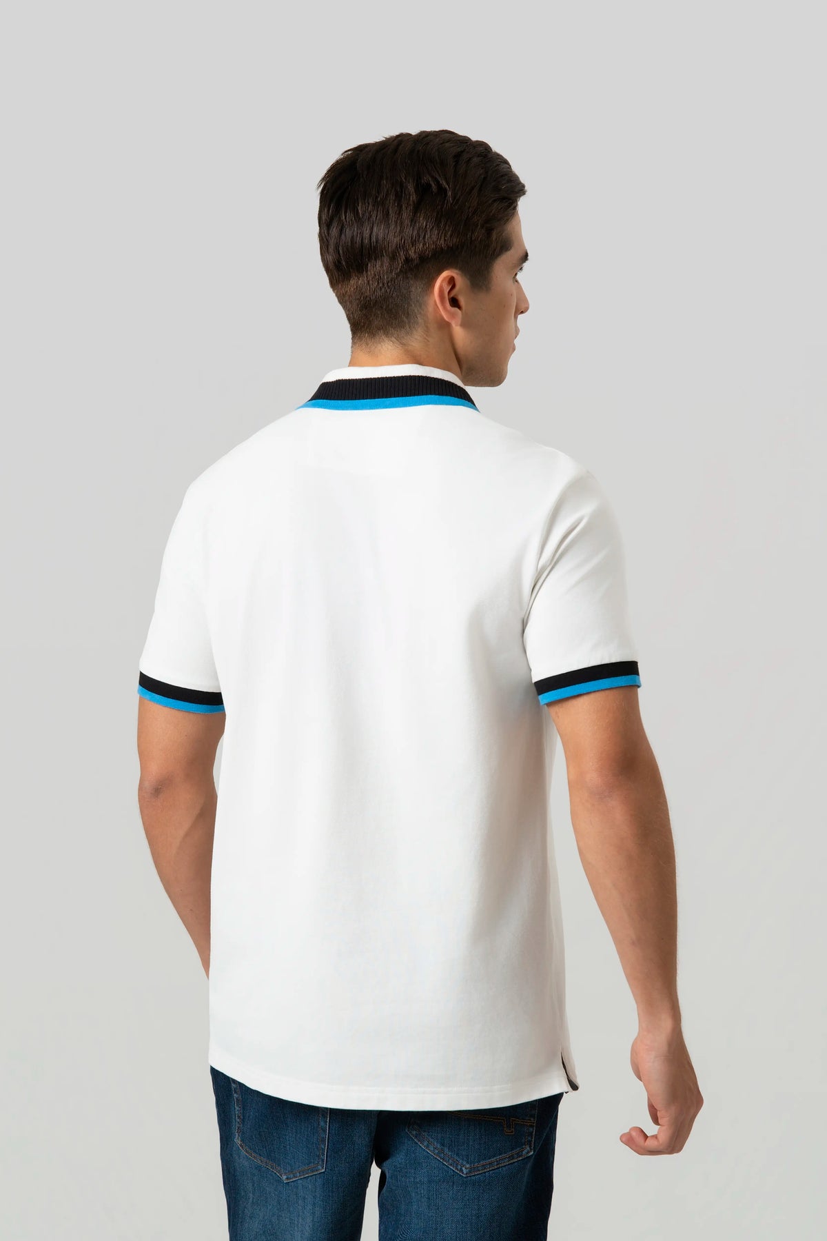 POLO MANGA CORTA COLOR IVORY